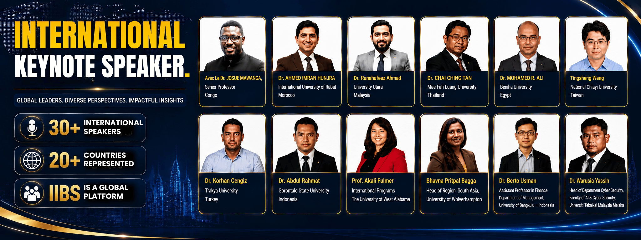 International Speakers